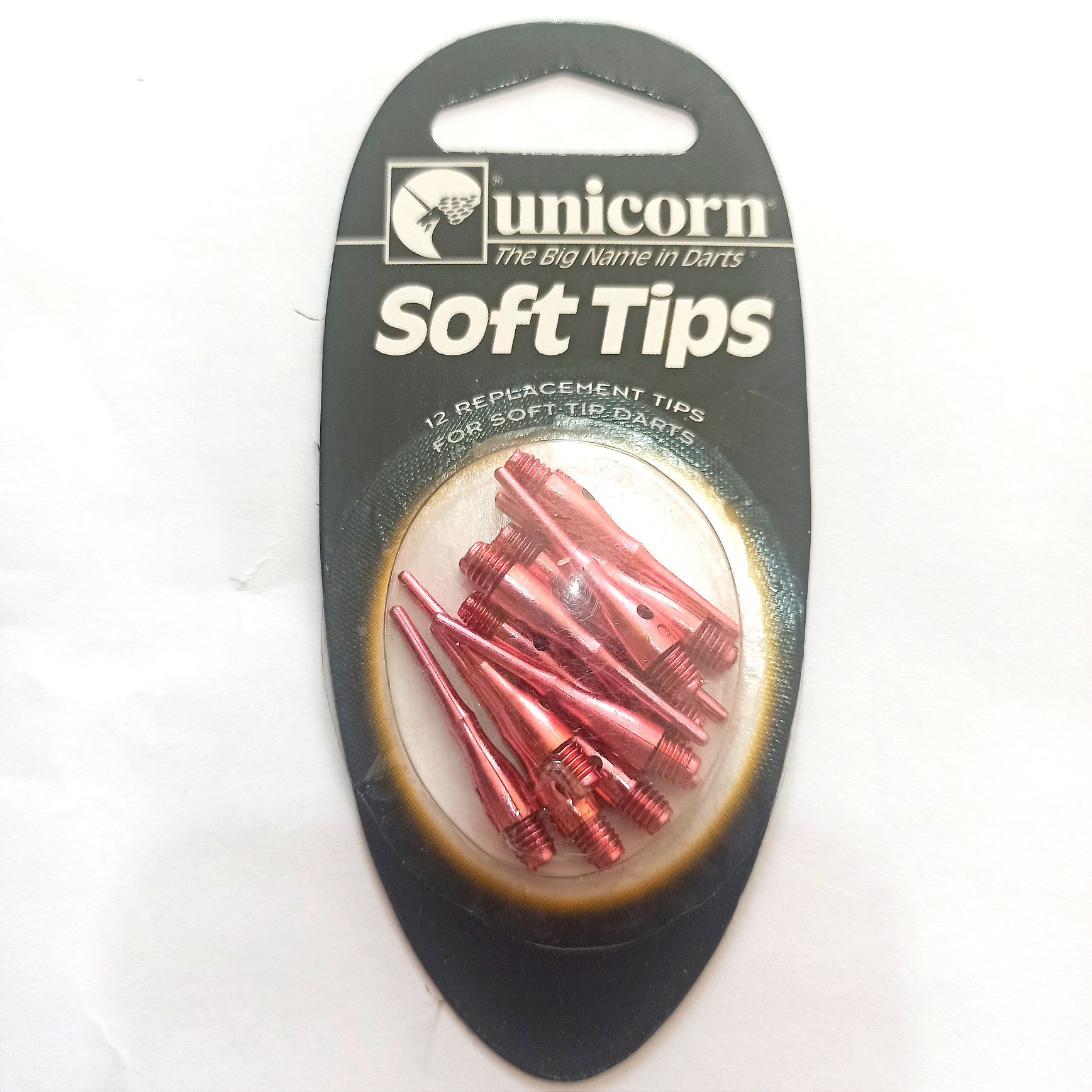 نوک پلاستیکی دارت برند یونیکورن SOFT TIP بسته 12عددی_ رنگ صورتی