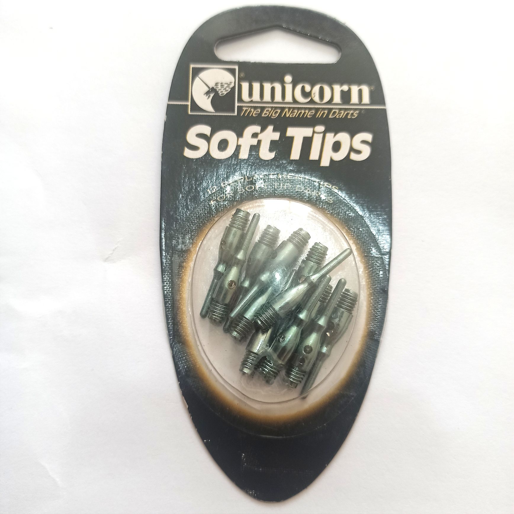 نوک پلاستیکی دارت برند یونیکورن SOFT TIP بسته 12عددی_ رنگ سبز آکوآ