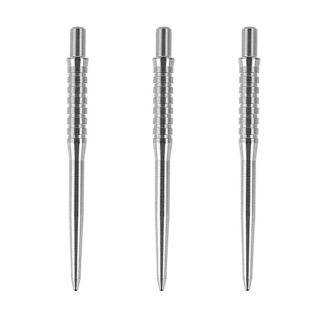 پوینت(نوک) دارت مدل DART MARKET سایز 36 میلیمتر طرح تریدنت دار _ رنگ استیل